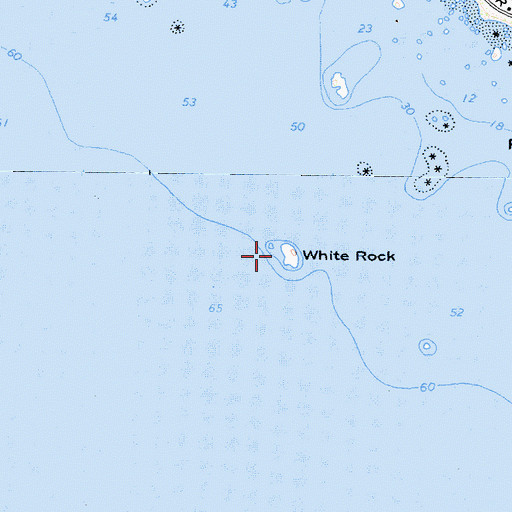 Topographic Map of White Rock, CA