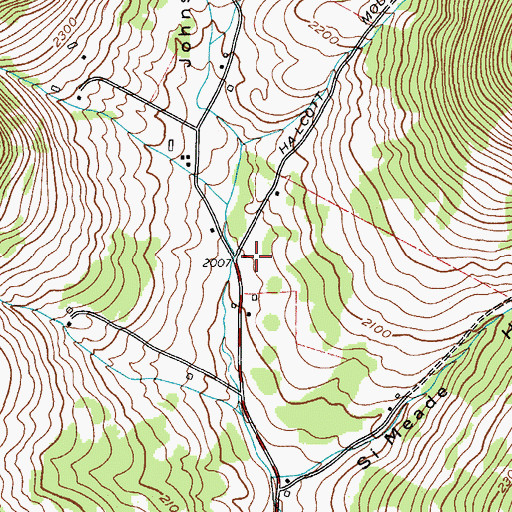 Topographic Map of School Number 4 (historical), NY