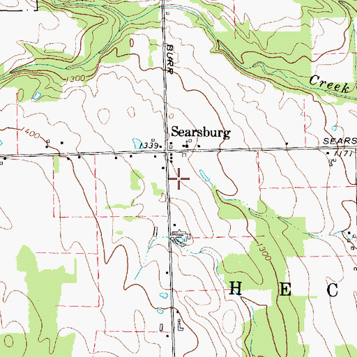 Topographic Map of School Number 24 (historical), NY