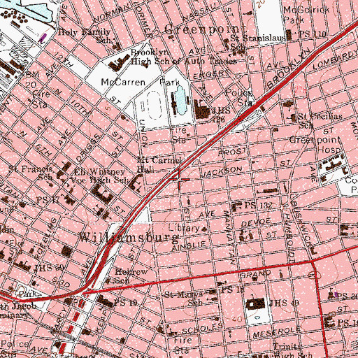 Topographic Map of Father Giorgio Triangle, NY