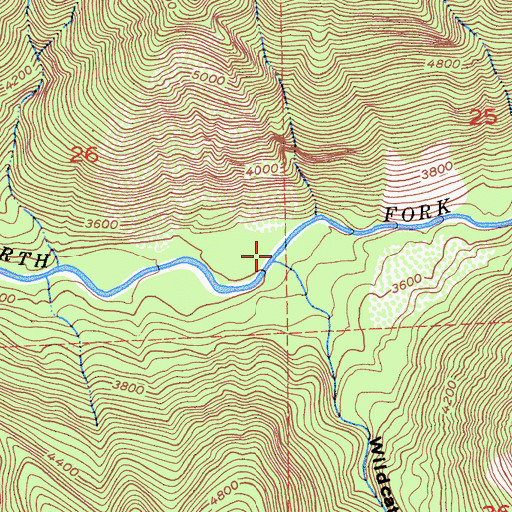 Topographic Map of Wildcat Canyon, CA