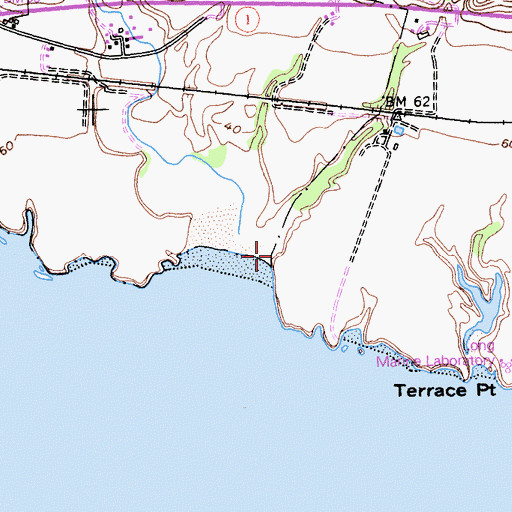 Topographic Map of Wilder Creek, CA