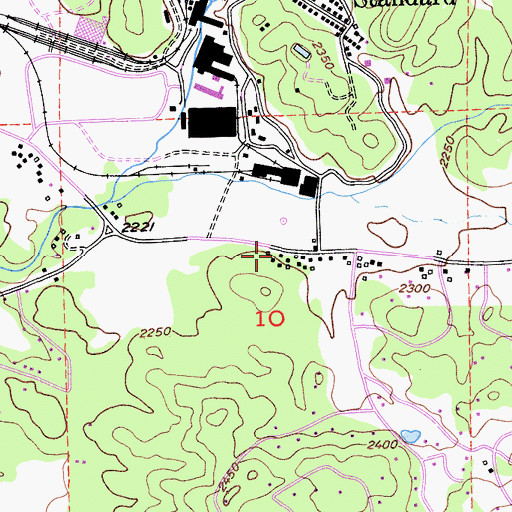 Topographic Map of East Sonora-Phoenix Lake Division, CA