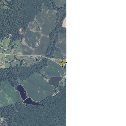 Aerial/Satellite Image of Delaney Cemetery, DE
