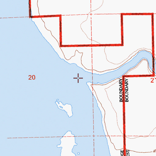 Topographic Map of Willow Creek, CA