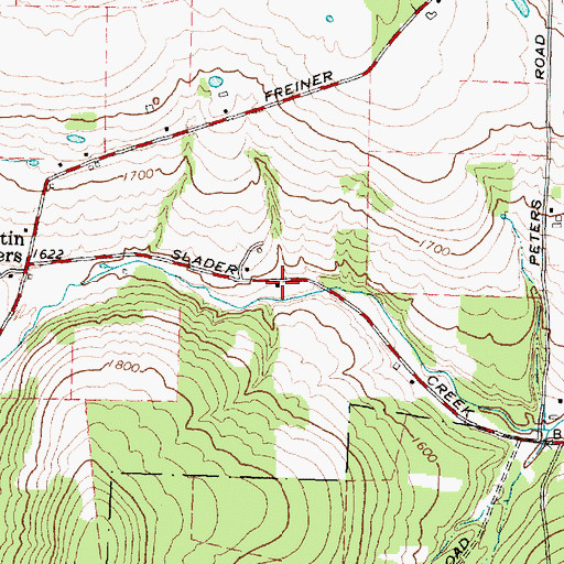 Topographic Map of School Number 4 (historical), NY