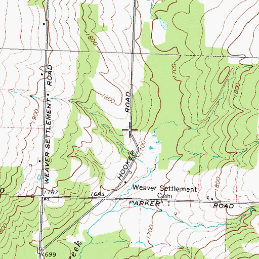 Topographic Map of School Number 6 (historical), NY