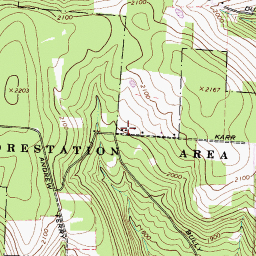 Topographic Map of School Number 9 (historical), NY