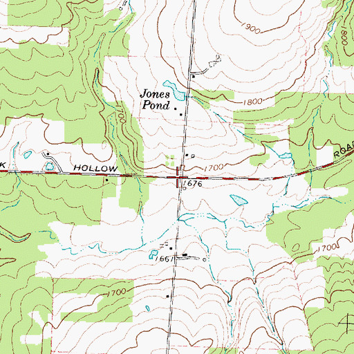 Topographic Map of School Number 9 (historical), NY