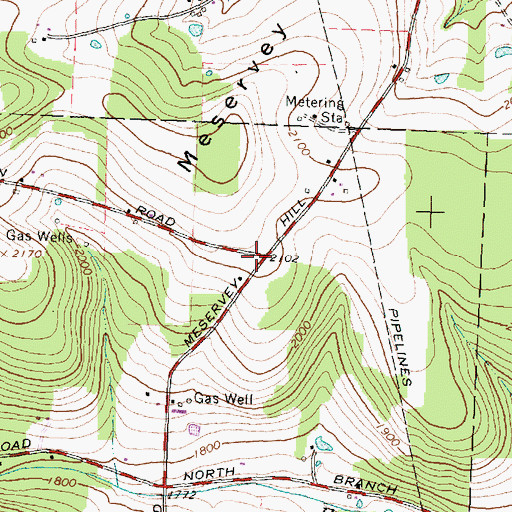Topographic Map of School Number 5 (historical), NY
