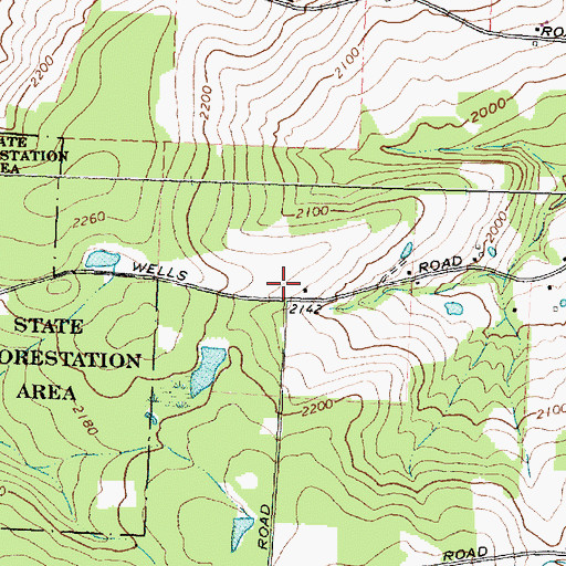 Topographic Map of School Number 5 (historical), NY