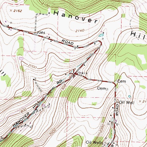 Topographic Map of School Number 8 (historical), NY