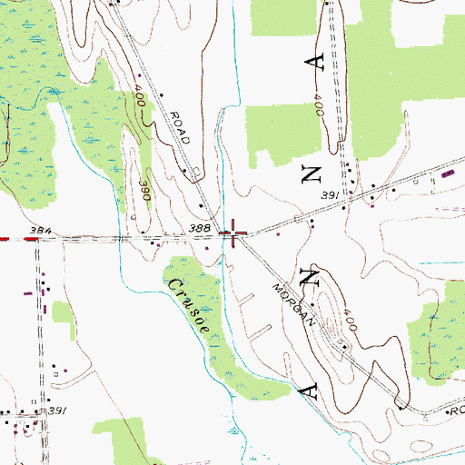 Topographic Map of School Number 5 (historical), NY