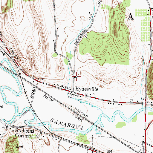 Topographic Map of School Number 22 (historical), NY