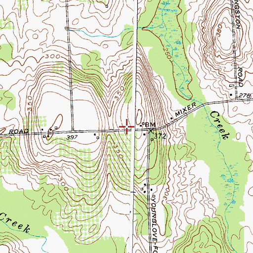 Topographic Map of School Number 8 (historical), NY