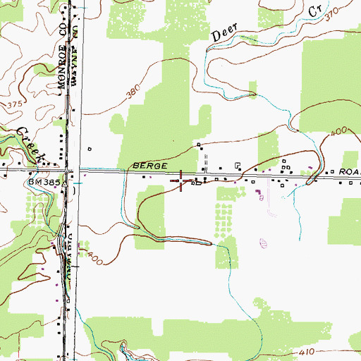 Topographic Map of School Number 10 (historical), NY
