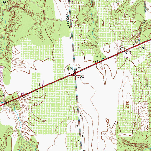 Topographic Map of School Number 4 (historical), NY