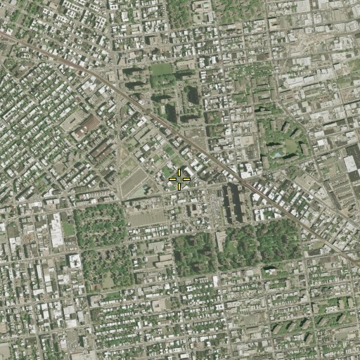 Aerial/Satellite Image of Bartlett Playground, NY