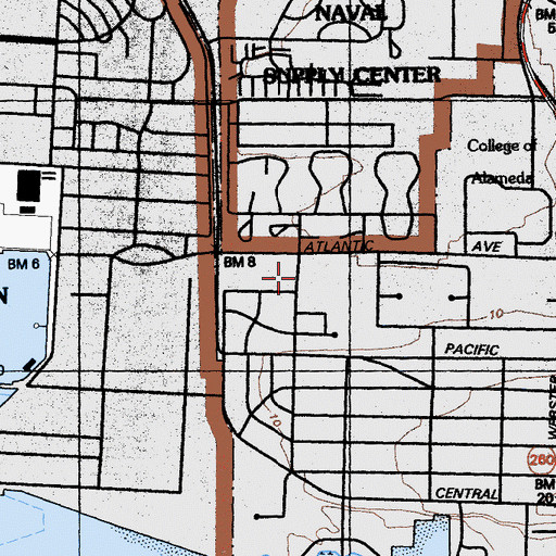 Topographic Map of Woodstock Education Center, CA