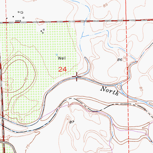 Topographic Map of Wyman Ravine, CA
