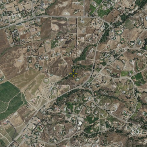 Aerial/Satellite Image of Adobe Spring, CA