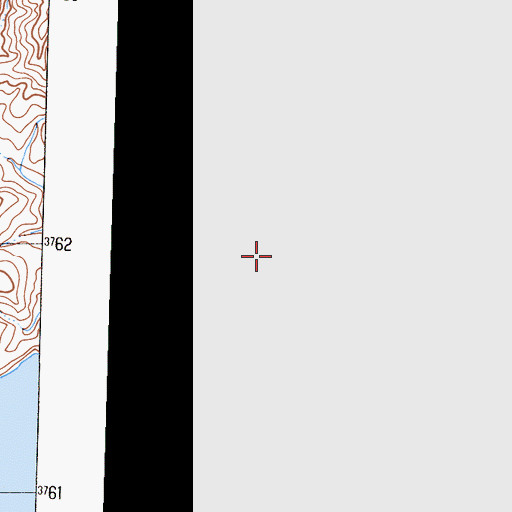 Topographic Map of Albert Anchorage, CA