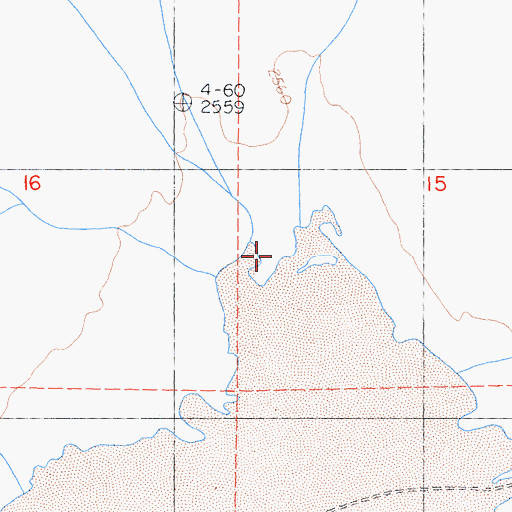 Topographic Map of Almond Cove, CA