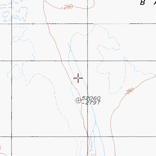 Topographic Map of Amargosa River, CA