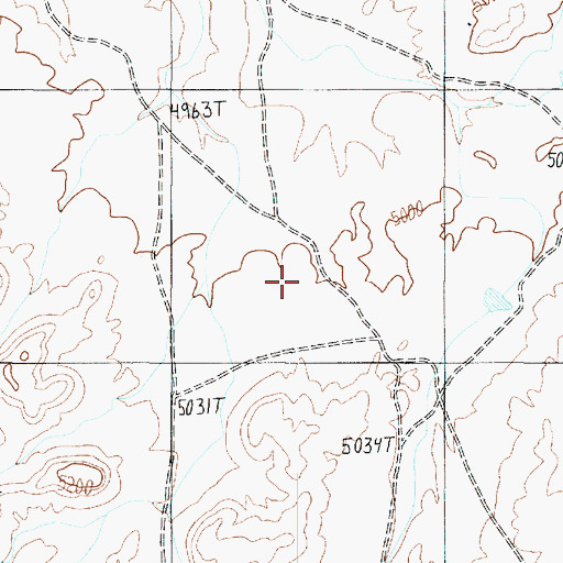 Topographic Map of Little Colorado River Navajo Tribal Park, AZ