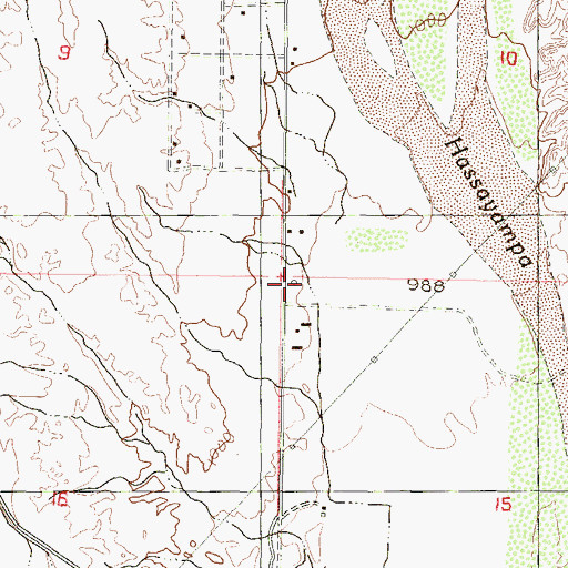 Topographic Map of Peroxide Well, AZ