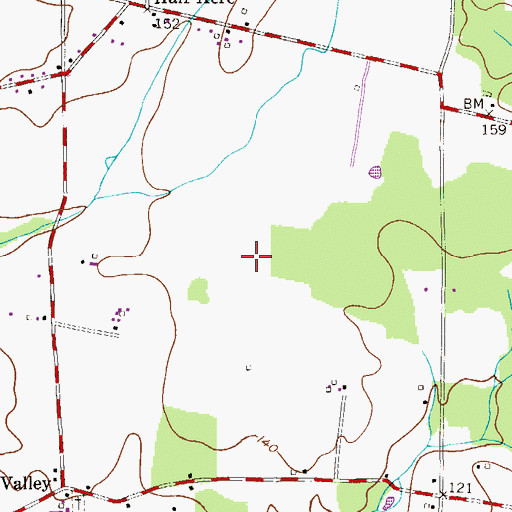 Topographic Map of Concordia Census Designated Place, NJ