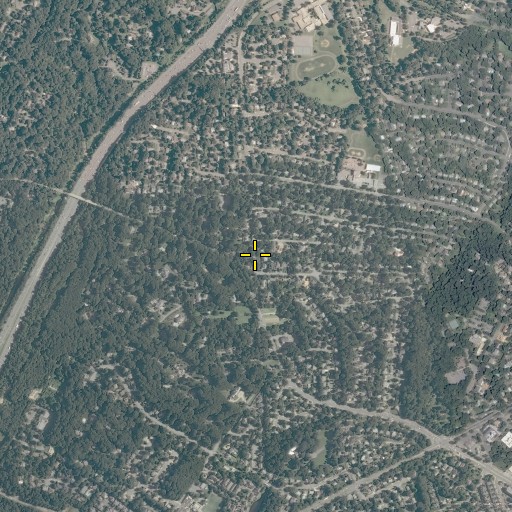 Aerial/Satellite Image of McLean Census Designated Place, VA