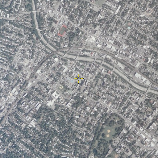 Aerial/Satellite Image of Orange Census Designated Place, NJ