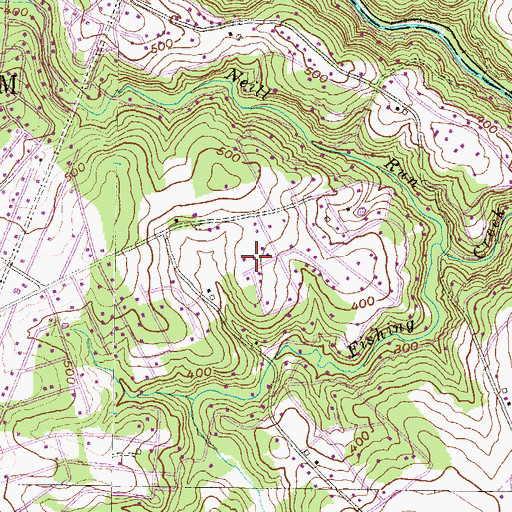 Topographic Map of Susquehanna Trails Census Designated Place, PA