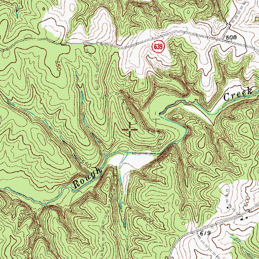 Topographic Map of Appomattox River District, VA