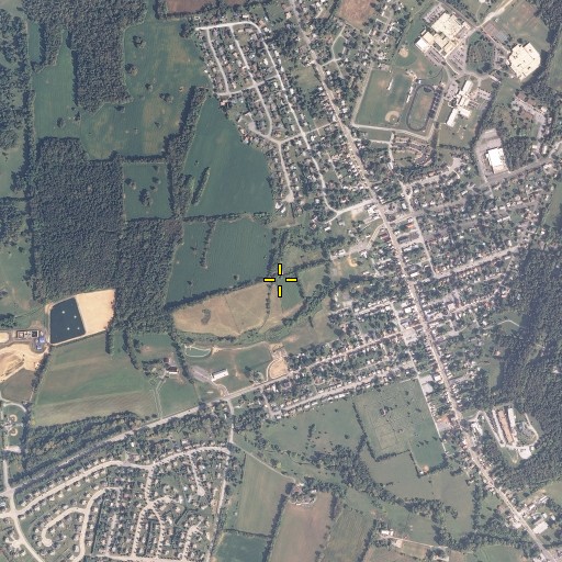 Aerial/Satellite Image of Town of Boonsboro, MD