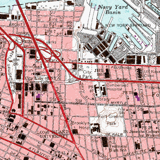 Topographic Map of Arbor Place, NY