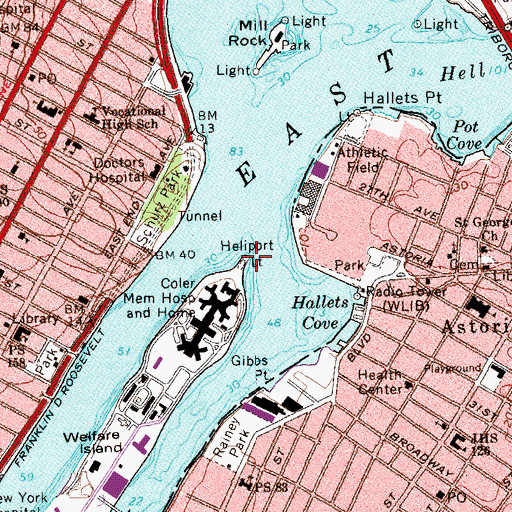 Topographic Map of Maxey's Fort (historical), NY