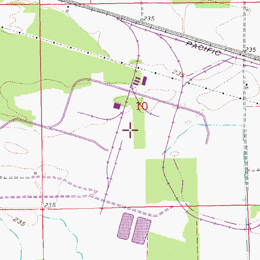 Topographic Map of Independence Power Plant, AR