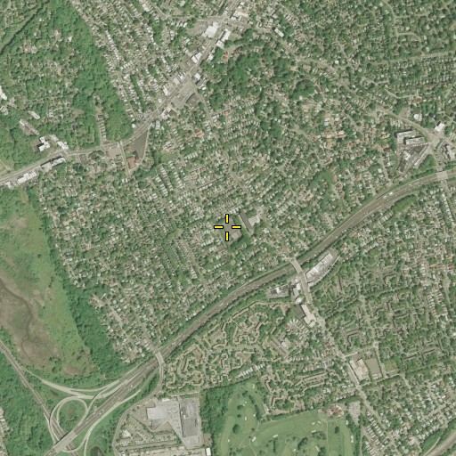 Aerial/Satellite Image of Firefighter Field, NY