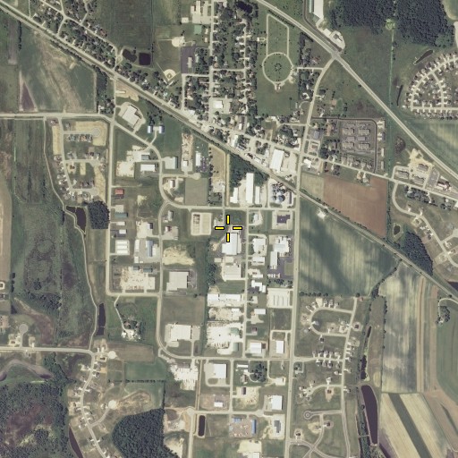 Aerial/Satellite Image of Ixonia Census Designated Place, WI