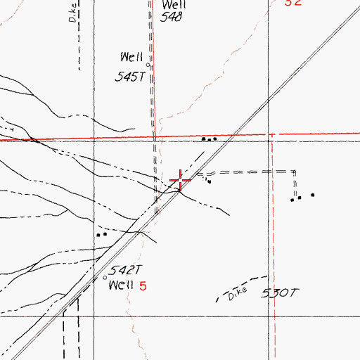 Topographic Map of Big Wash, CA