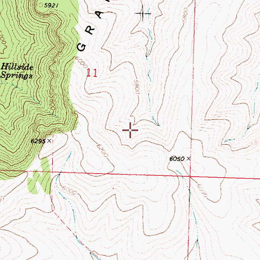 Topographic Map of Tinnaka Spring, AZ