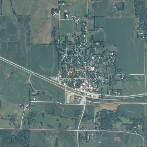 Aerial/Satellite Image of City of Casey, IA
