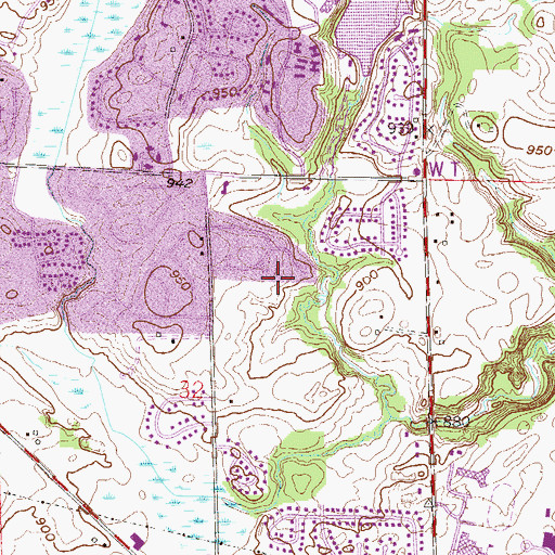 Topographic Map of City of Chaska, MN