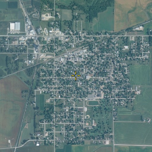 Aerial/Satellite Image of City of Ackley, IA