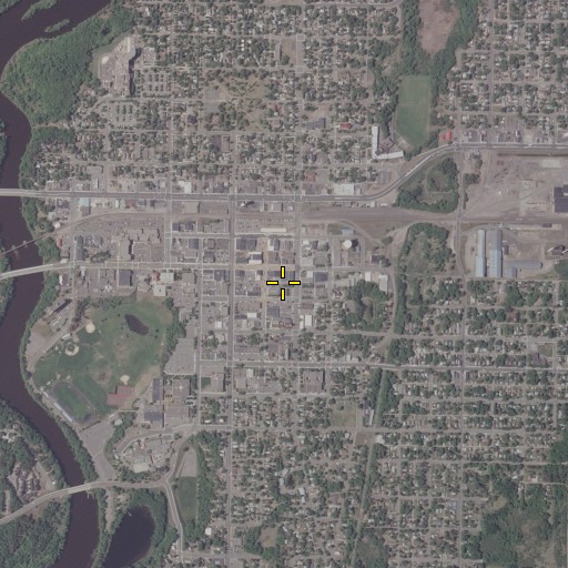 Aerial/Satellite Image of City of Brainerd, MN