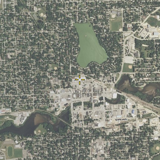 Aerial/Satellite Image of City of Fergus Falls, MN