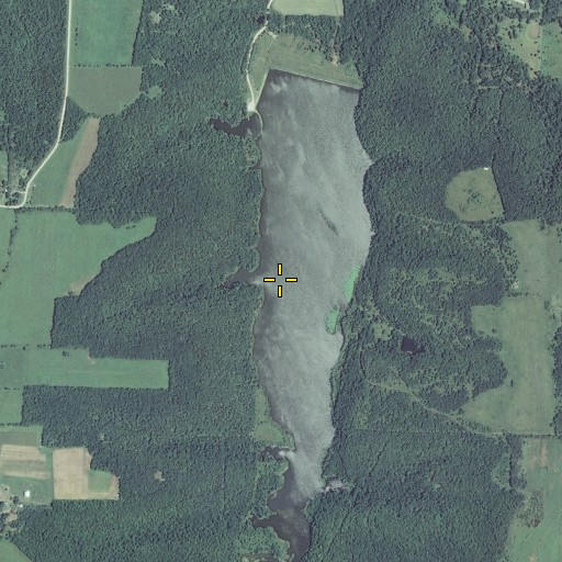 Aerial/Satellite Image of City of Mound City, KS