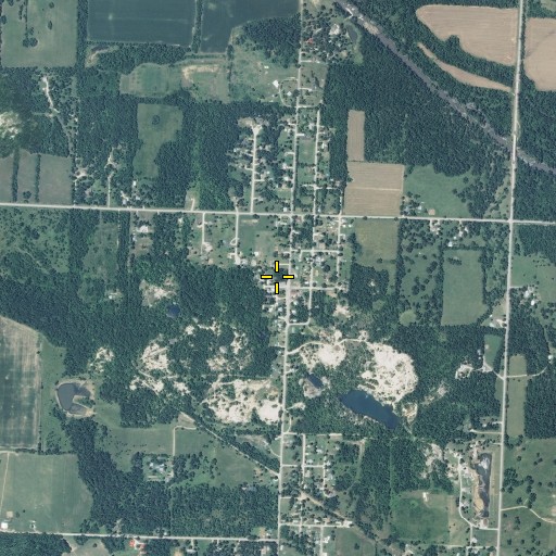 Aerial/Satellite Image of City of Neck City, MO